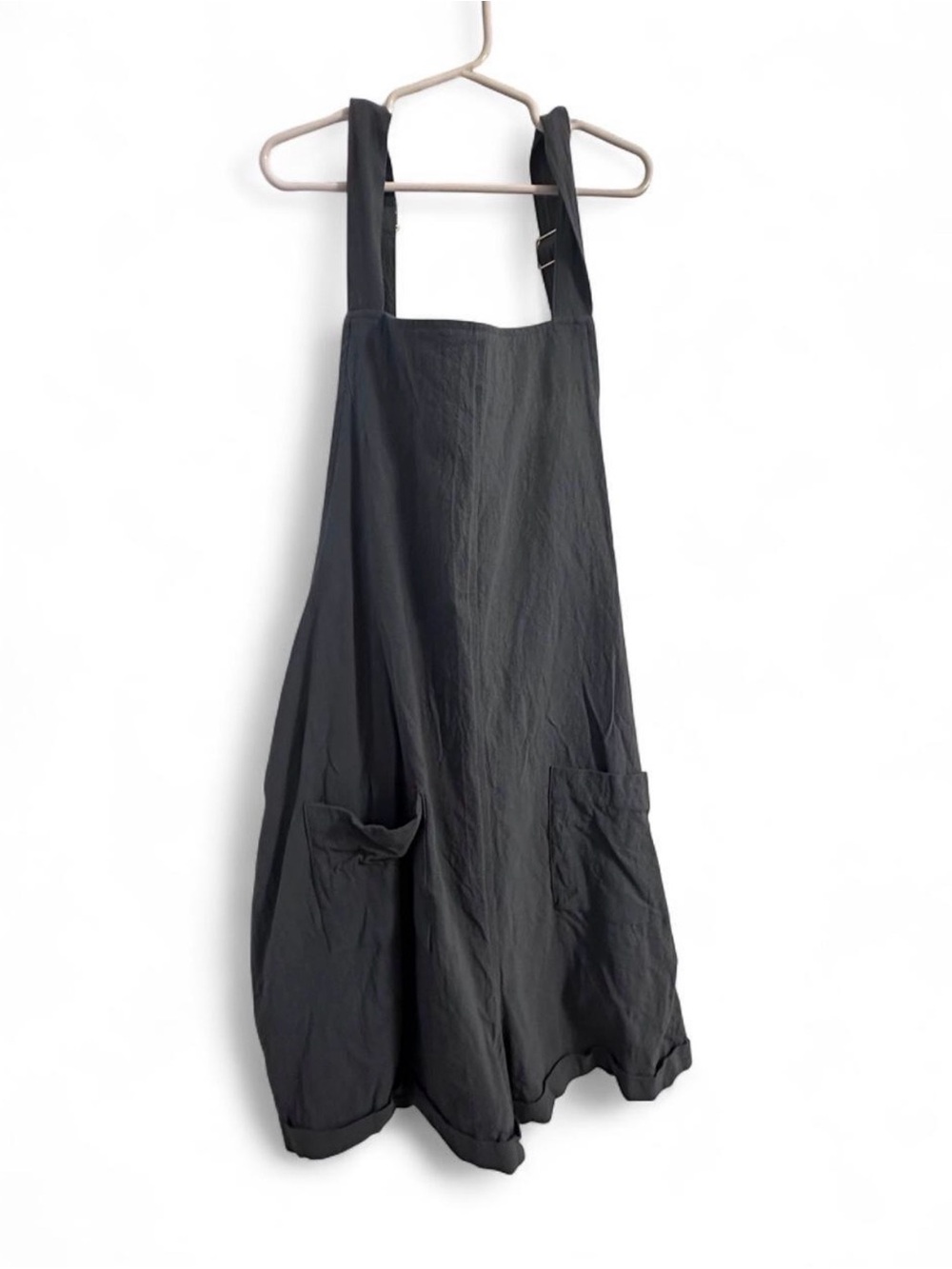 Amazon Black Wide-Leg Strap Jumpsuit